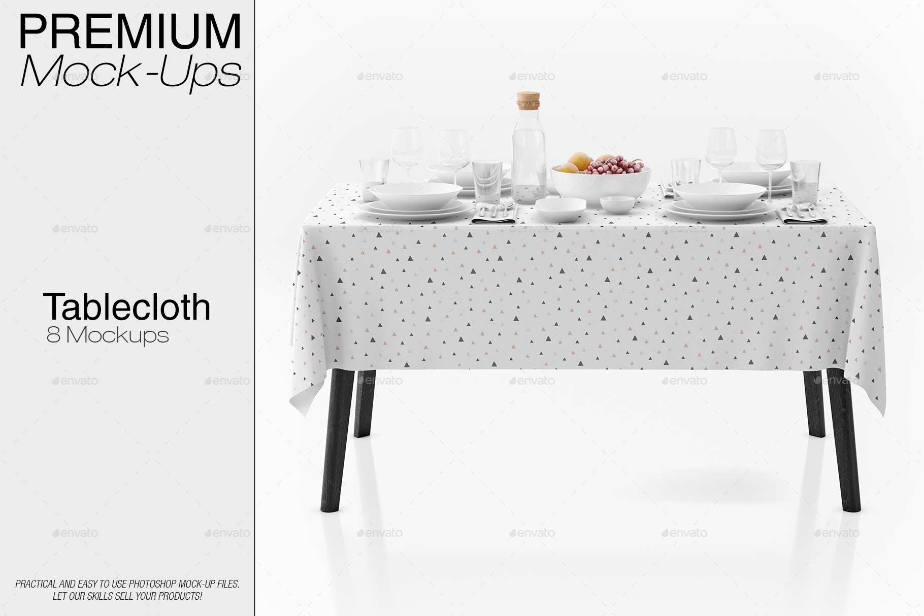 Tablecloth Mockup Set by mockups GraphicRiver